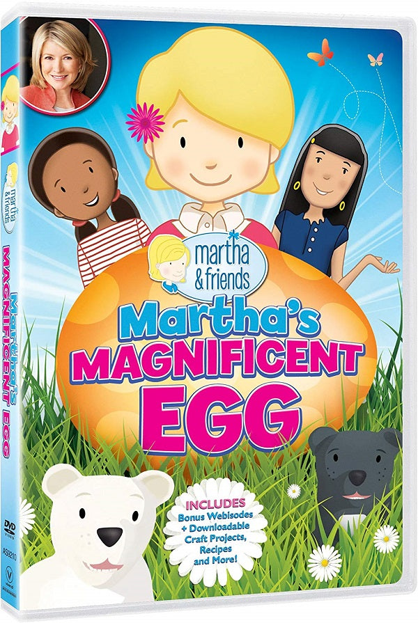 Martha & Friends: Martha's Magnificent Egg DVD Martha Stewart -