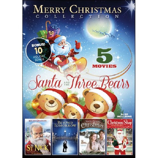 Merry Christmas Collection: 5 Movies - Bonus 10 Holiday Songs DVD Linda Purl -