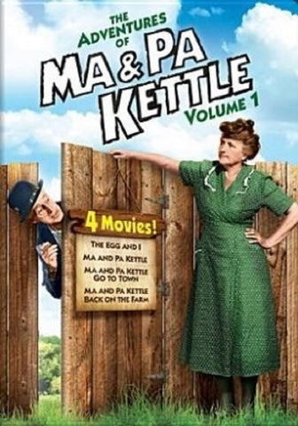 The Adventure of Ma & Pa Kettle Volume 1 DVD Majorie Main -