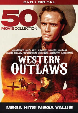 Western Outlaws: 50 Movie Collection DVD Marlon Brando -