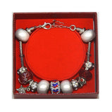 Glam & Glow Lot of 58 Pieces of Women's Americana Charm Bracelet -