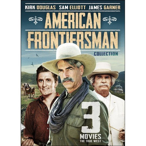 American Frontiersman Collection DVD  Sam Elliott, James Garner, Kirk Douglas -