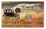 Indian Head Penny 1859-1909 V Nickel 1883-1913 Buffalo Nickel 1913-1938 -