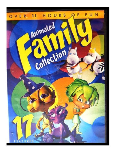 Animated Family Collection DVD 17 Features -