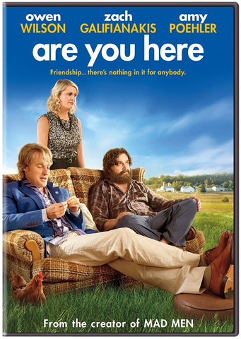 Are You Here DVD Owen Wilson, Zach Galifianakis -