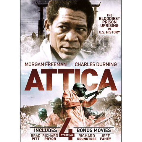 Attica with 4 Bonus Films DVD Morgan Freeman, Ernie Hudson -