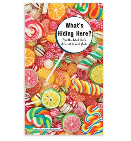 What's Hiding Here? Puzzle Book -