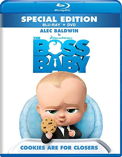 The Boss Baby Blu-Ray + DVD -