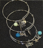 Lot of 50 Sets of 3 Women's Hope, Faith & Love Bracelet and Scarf Combo -