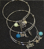 Lot of 50 Sets of 3 Women's Hope, Faith & Love Bracelet and Scarf Combo -