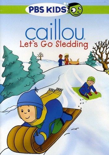 Caillou: Let's Go Sledding DVD -