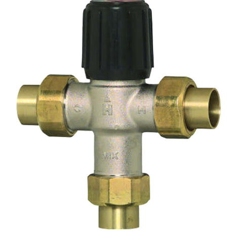 Honeywell AM-1 1070 series, 1/2", Thermostatic Mixing Valve,70-120F -