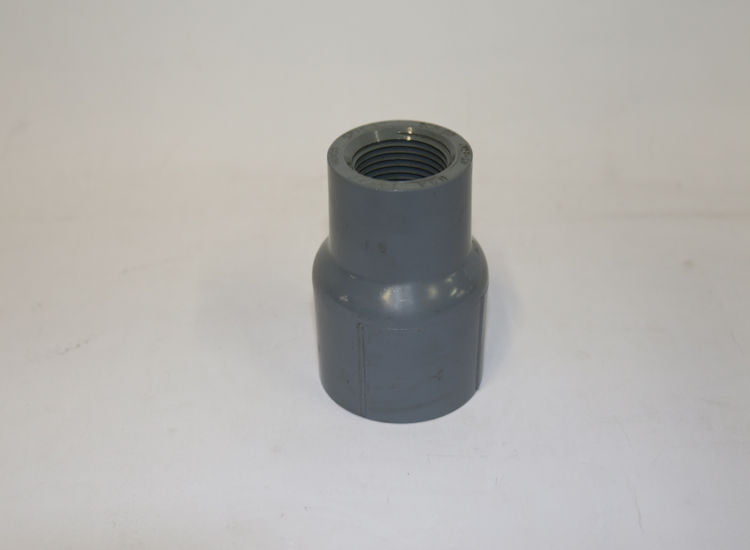NIBCO CB01950 1-1/4"x 1" Threaded CPVC Coupling, 4 Pack -