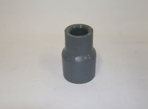 NIBCO CB01950 1-1/4"x 1" Threaded CPVC Coupling, 4 Pack -