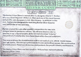 First Commemorative Mint 20th Century Coins 1900-1916 Barber Silver Dime -