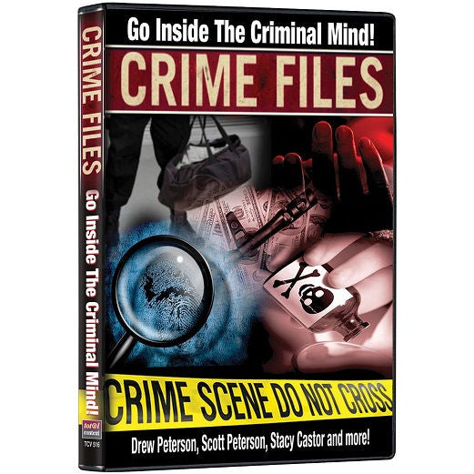 Crime Files DVD - Go Inside Criminal Mind DVD -