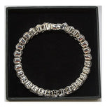 Lot of 30 Pieces of Women's Crystal Bangle Bracelet -