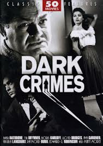 Dark Crimes - 50 Movie Pack DVD 12-Disc Set -