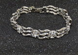 Lot of 69 Pieces of Women's 7" Crystal  Diamond April Bracelet -