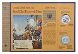 American Coin Treasure 1968-Present Roosevelt Dime & 1975-1976 Eisenhower Dollar -