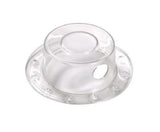 Bottomless Bath Overflow Drain Cover, 100% Recyclable -