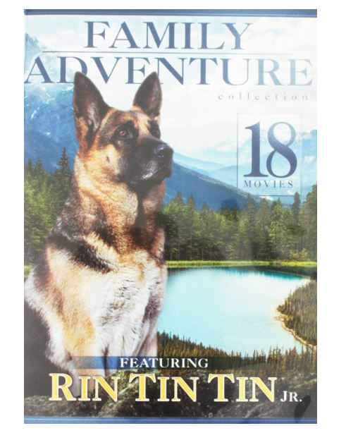 18-Movie Family Adventure Collection DVD Featuring Rin Tin Tin Jr. -