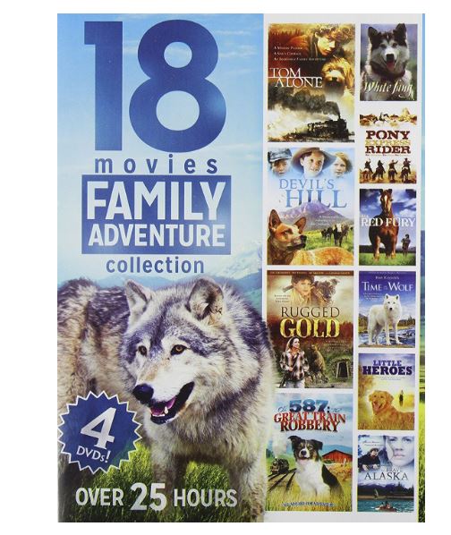 Family Adventure Collection 18 Movies DVD -