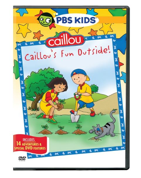 Caillou's Fun Outside! DVD -