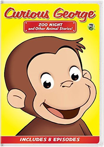 Curious George: Zoo Night and Other Animal Stories! DVD Frank Welker -