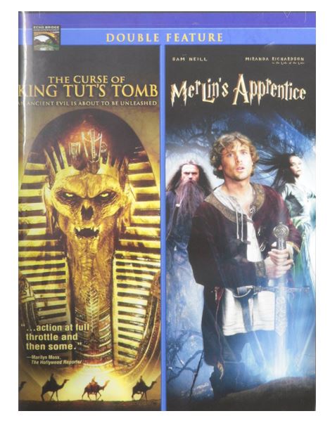 The Curse of King Tut's Tomb/Merlin's Apprentice DVD -