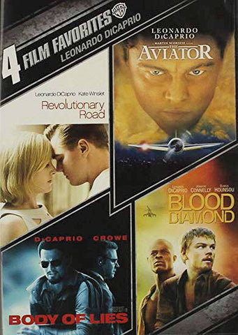 4 Film Favorites starring Leonardo Dicaprio DVD -