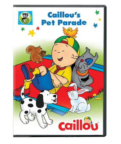 Caillou: Caillou's Pet Parade DVD PBS Kids -