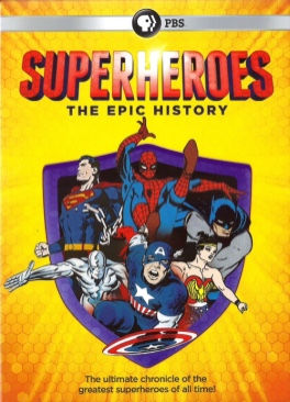 Superheroes The Epic History DVD -