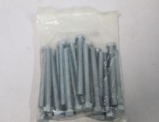 Endries International 3/8-16 x 3-1/2 Grade A Hex Head Tap Bolt - 25 Pack -