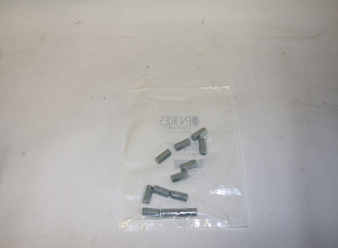 Endries International E0DH4 1/4-20X3/8X7/8 Coupling Nut, 12 Pack -