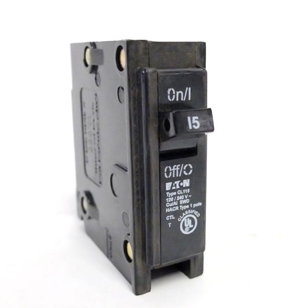 Eaton CL115 Single Pole Circuit Breaker -