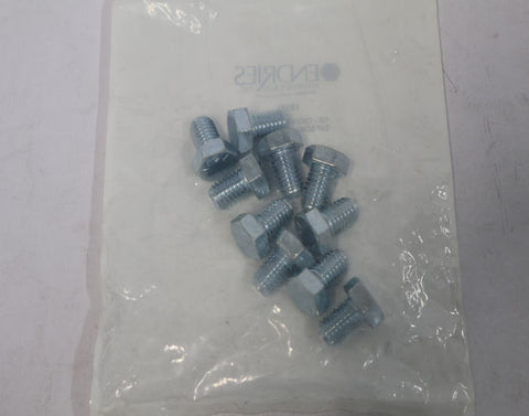Endries International 1/2-13X3/4 Grade 5 Hex Head Cap Screw - 10 Pack -