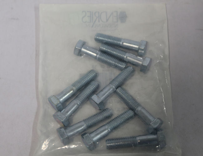 Endries International 1/2-13X2-1/4 Grade 5 Hex Cap Screw - 10 Pack -