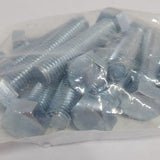 Endries International 3/4-10 x 3-1/4 Zinc Hex Head Tap Bolt - 12 Pack -