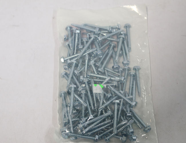 Endries International 10-16 x 1-12 HX/W/HD Tek Screw 3 Point - 100 Pack -