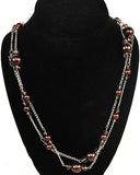 Lot of 17 Sets of 4 Women's Extravagant Long Pear Necklaces -
