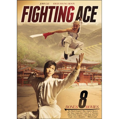 Fighting Ace with 8 Bonus Movies DVD John Liu, Kwan Young Moon -