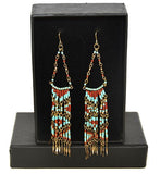 Lot of 85 Pieces Women's Southwest Flare Beaded Earrings -
