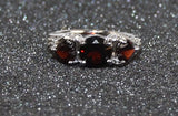 Lot of 71 Pieces Women's Genuine Garnet Rings Size 6 -