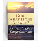 The Power of Faith/Keeping Faith During Tough Times/God, What Is The Answer? -