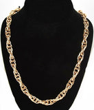 Lot of 47 Sets of Women's Golden Necklace & Earrings -