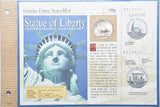 U.S Mint Statue of Liberty Half Dollar & Washington Quarter -