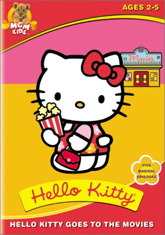 Hello Kitty Goes to the Movies DVD -