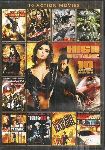 High Octane 10 Action Movies DVD -