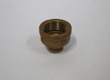 ProFlo IBRLFRCJD 1-1/2 X 1/2 Brass Reducer Coupling, Pack of 20 -